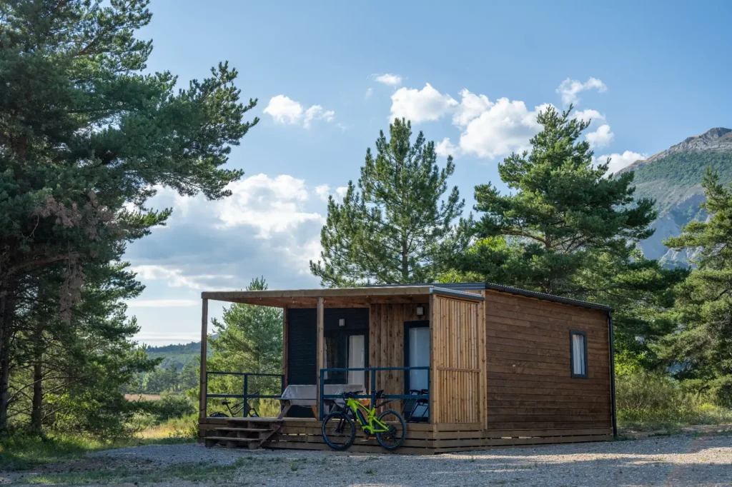 Chalet romantique au camping du chevalet